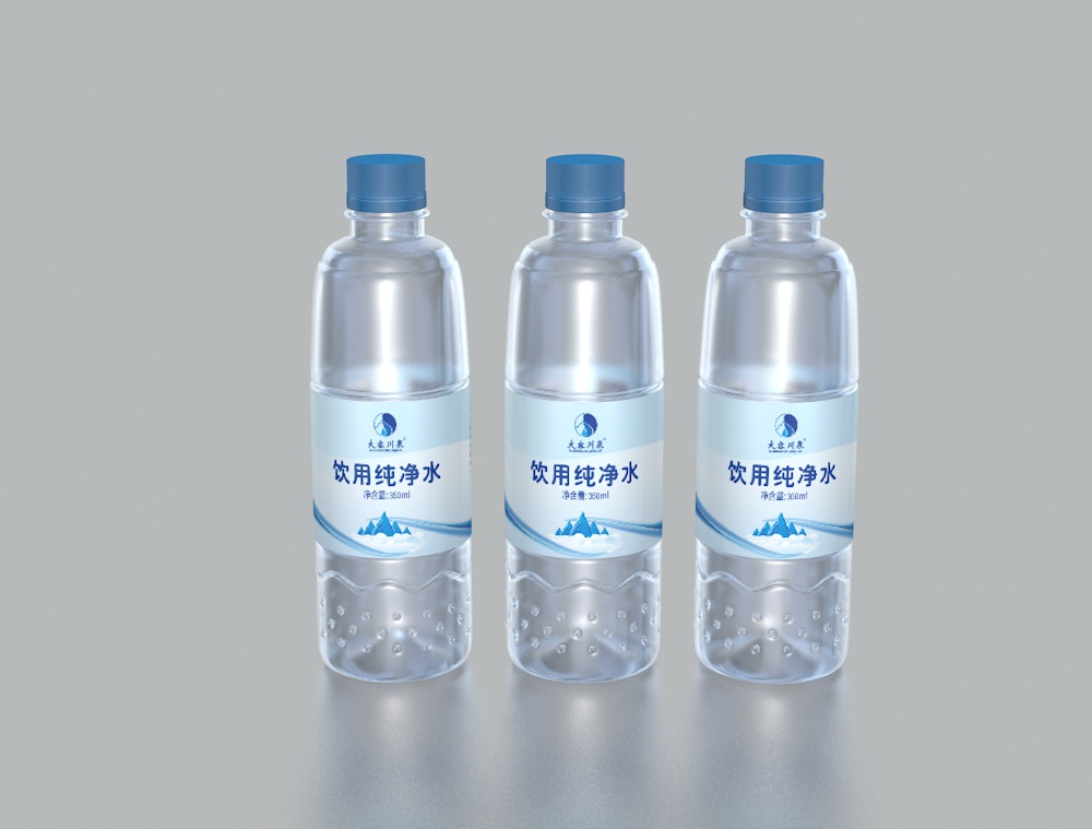 大容川泉包装饮用水（纯净水）标志＋包装设计